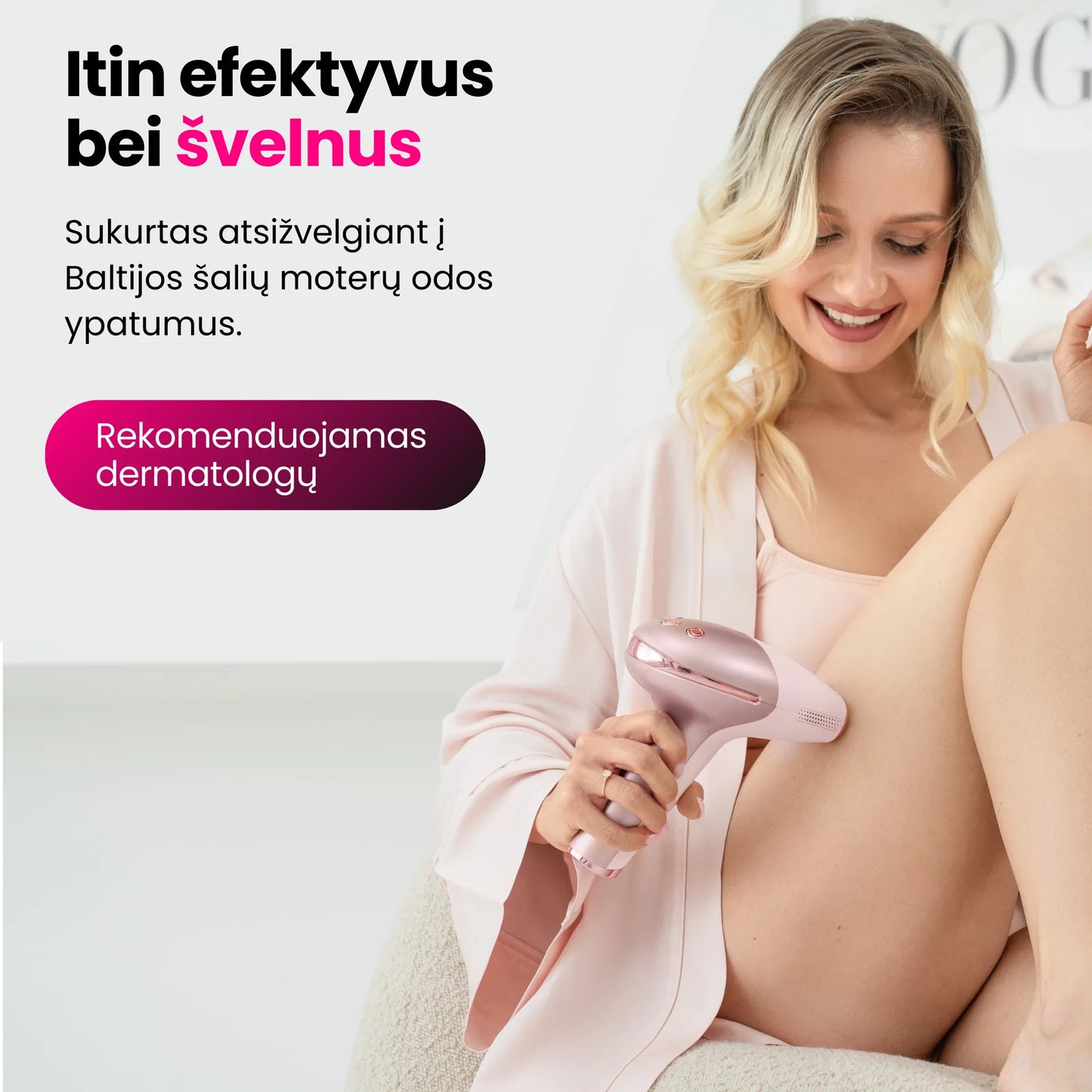 Elumi™ IPL plaukelių šalinimo rinkinys