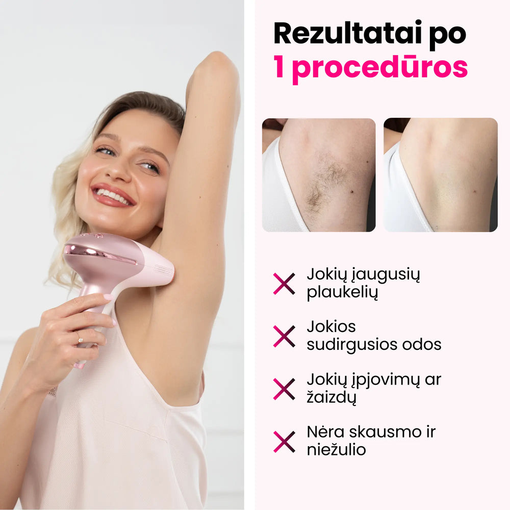 Elumi™ IPL plaukelių šalinimo rinkinys
