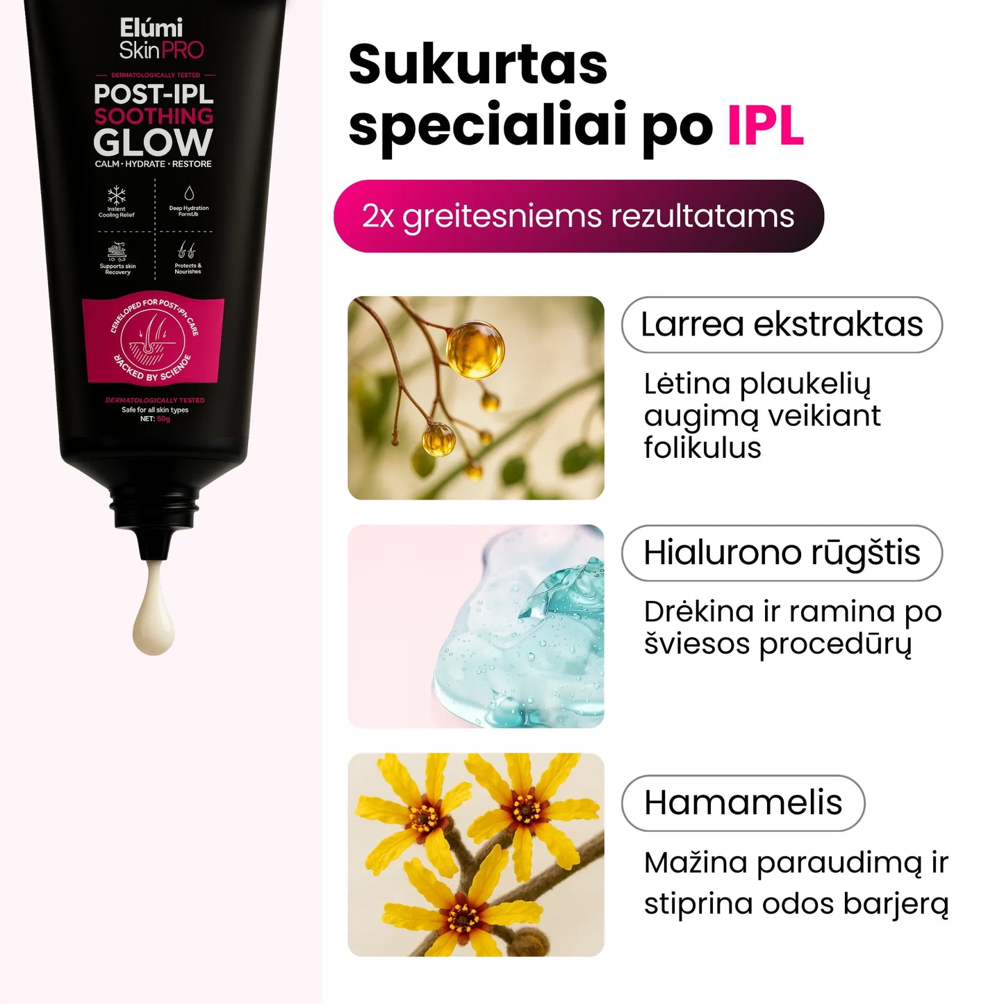 Elumi™ IPL plaukelių šalinimo rinkinys